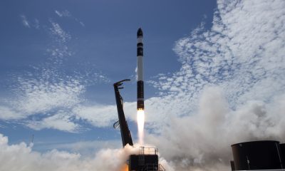 Electron Rocket lifts off from Rocket Lab LC-1 Pad A