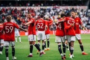 Youngsters impress as Manchester united beats Leeds united in Oslo. 2