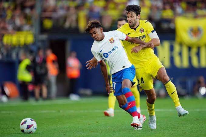 Barcelona starlet Lamine Yamal shines in Barca's win over Villareal. 10