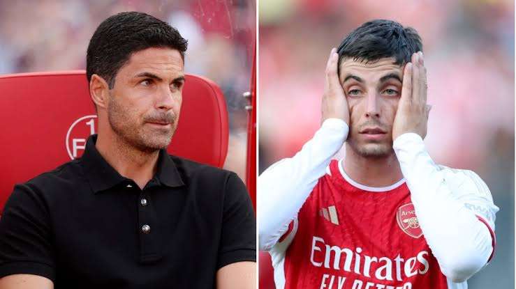 "We try to give him as much support and confidence as we can." Arteta on Havertz struggles. 5