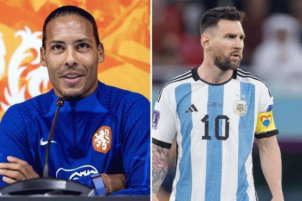 Van Djik disputes Van Gaal's opinion that world cup was premeditated for Argentina. 1