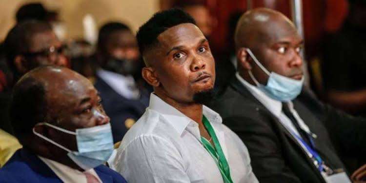 Eto'o under investigation over alleged match fixing. 5