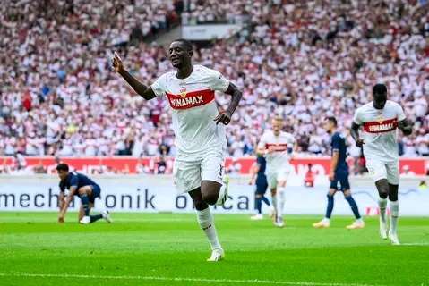 27yrs Old Guinea International Striker Serhou Guirassy writing history in the Bundesliga. 3