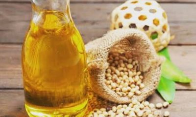 Soy bean oil; degumming and refining process 6