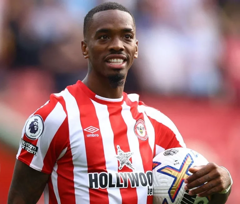 A striker for Brentford, is apparently being watched by Manchester United 6