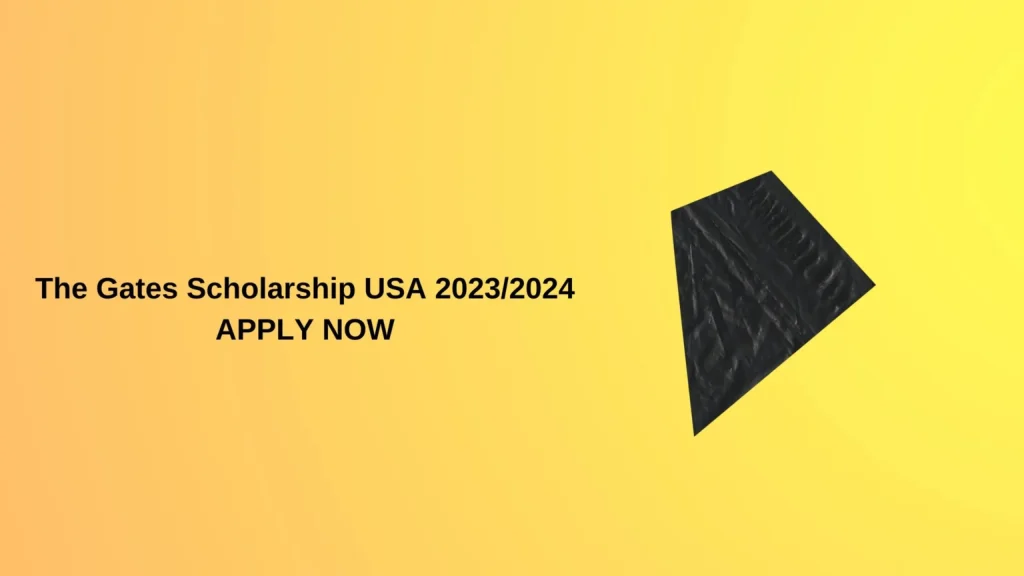 The Gates Scholarship USA 2023 9
