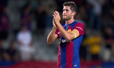 Sergi Roberto gives an emotional farewell to FC Barcelona. 26