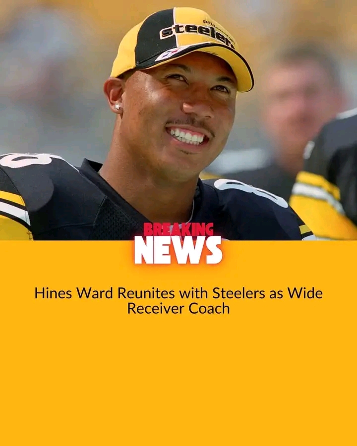 NFL Update: Hines Ward Reunites with Steelers as Wide Receiver Coach 19