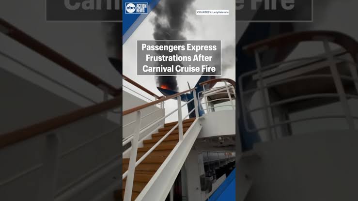  *CARNIVAL CRUISE LINE PASSENGERS LEFT FRUSTRATED AND FEARFUL AFTER FIRE OUTBREAK ON BOARD* 2